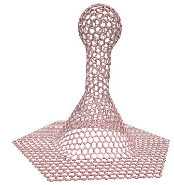 An automatic modeling method for arbitrary carbon nanostructures proposed