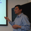 Professor Zhenhai Xia of the University of North Texas gives invited lecture