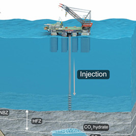 Sequestration of CO2 in deep-sea sediments could lead to safe, efficient and permanent storage