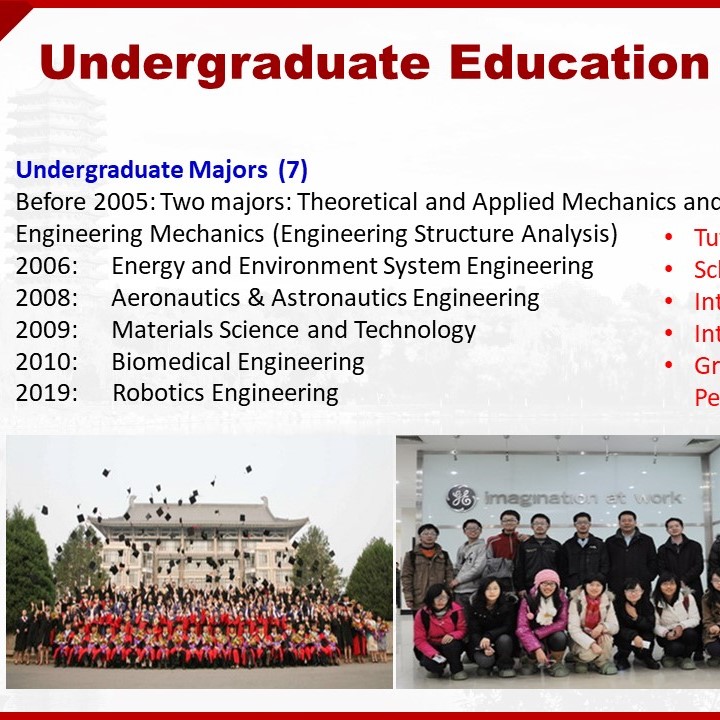 COE makes a briefing of undergraduate programs for the first-year undergraduate students