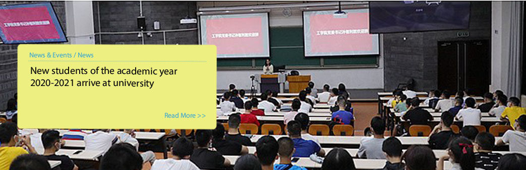 New students of the academic year 2020-2021 arrive at university